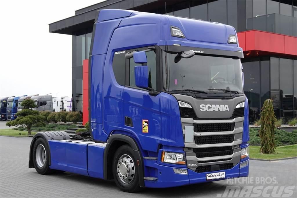 Scania R 450 / RETARDER / NAVI / NOWY MODEL / OPONY 100 % Sattelzugmaschinen