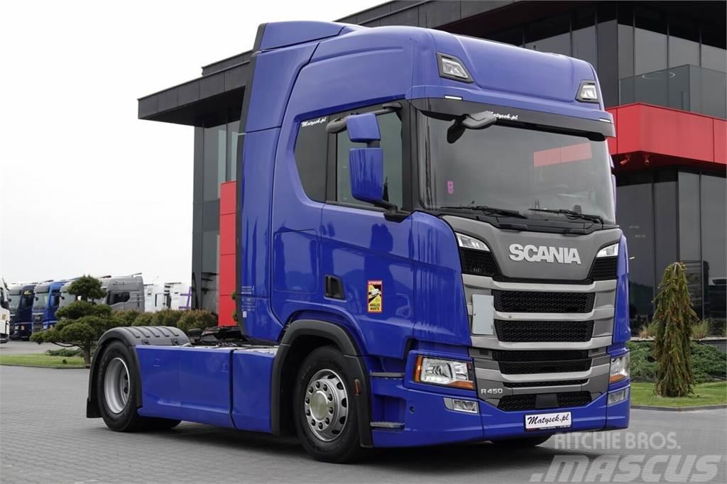 Scania R 450 / RETARDER / NAVI / NOWY MODEL / OPONY 100 % Sattelzugmaschinen