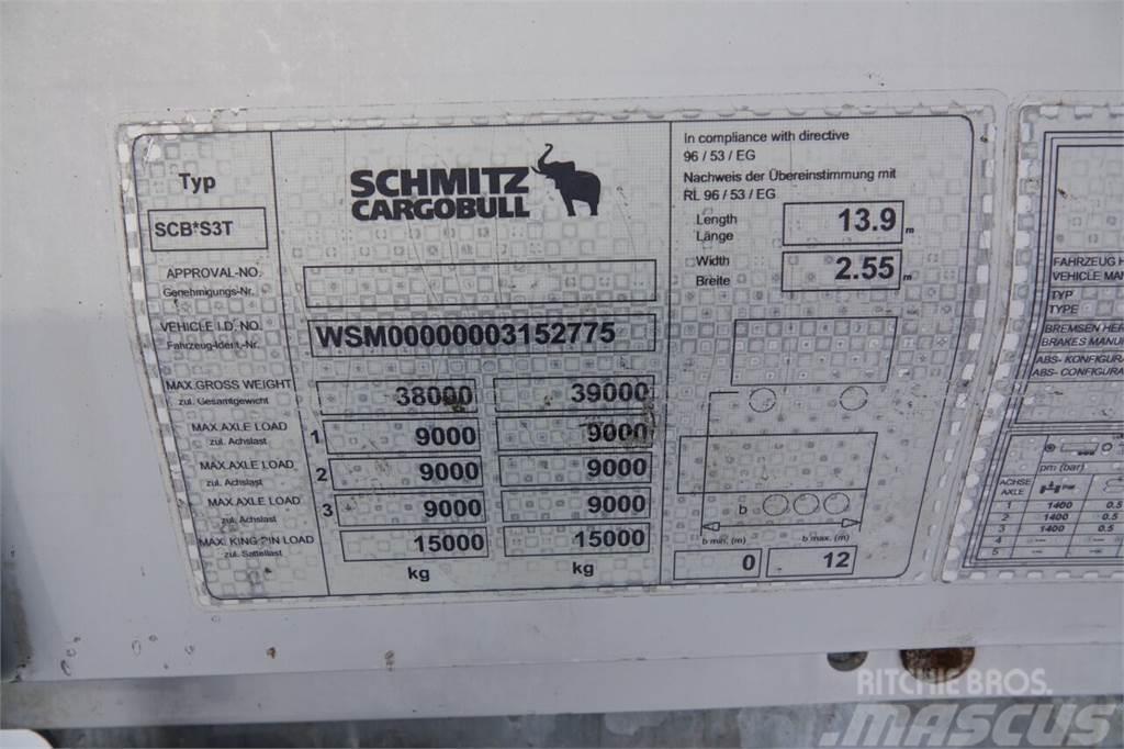 Schmitz Cargobull CURTAINSIDER / STANDARD / 2012 YEAR Curtainsiderauflieger
