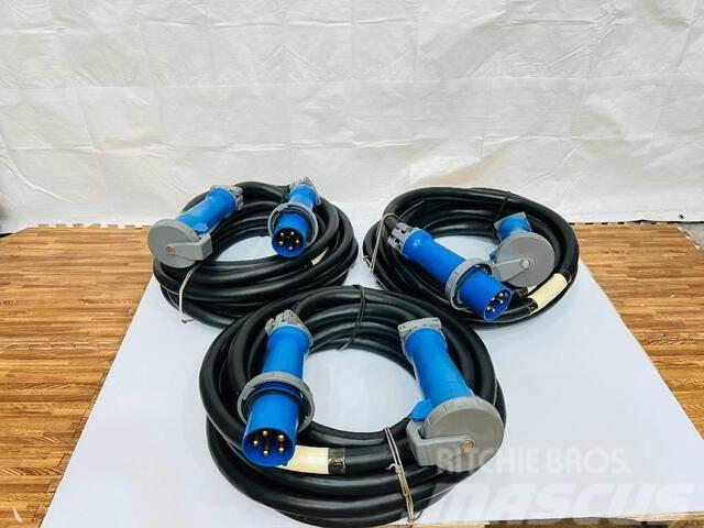  Quantity of (3) LEX 100 Amp 50 ft Electrical Distr Andere