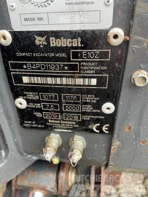 Bobcat E10Z Minibagger < 7t