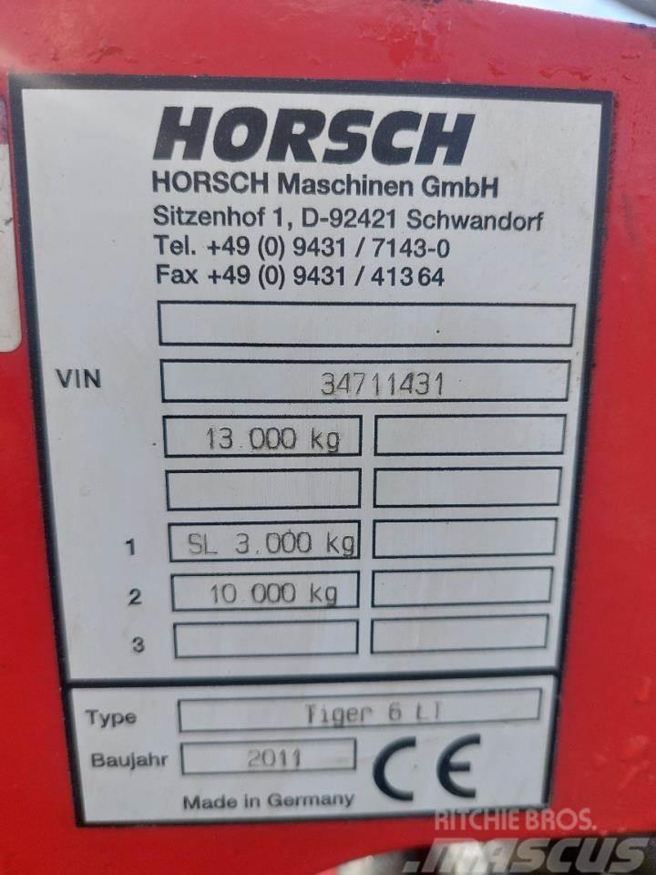 Horsch Tiger 6 LT / Pronto 6 TD Eggen