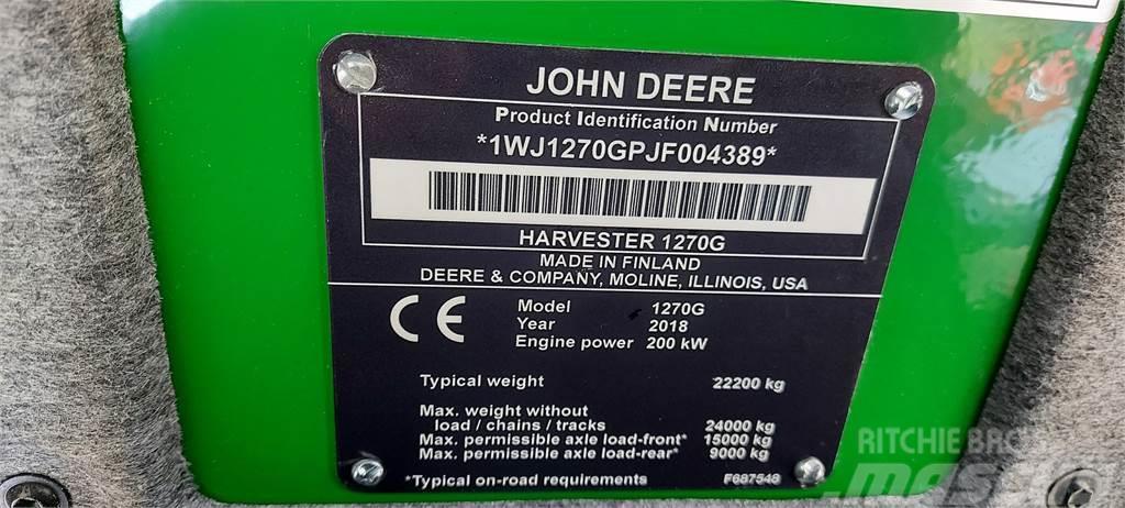 John Deere 1270G Harvester