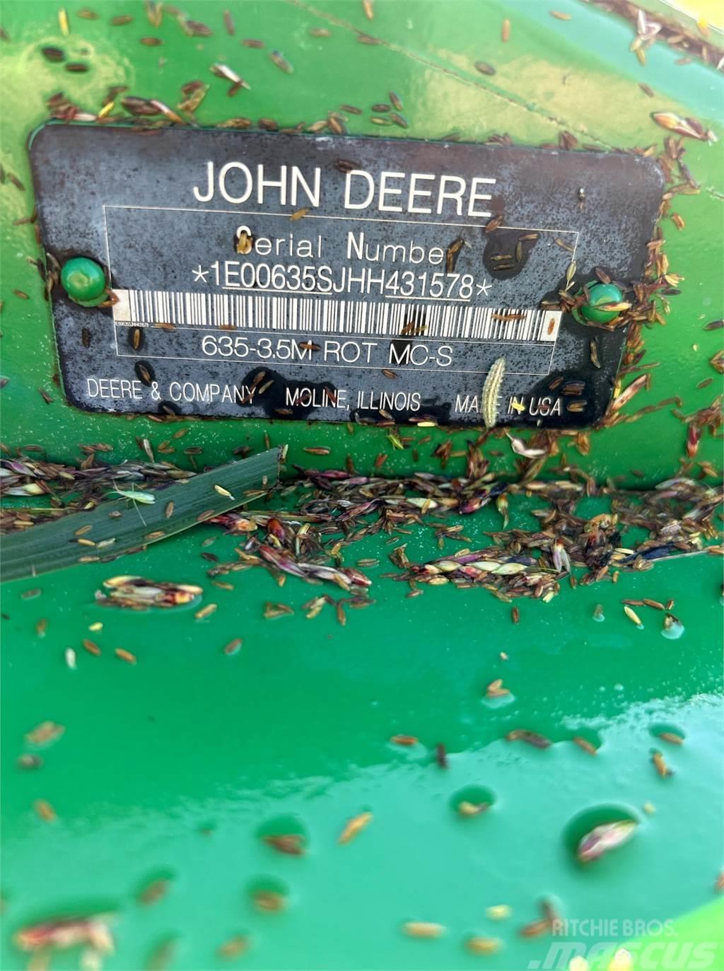 John Deere 635 Mähwerke