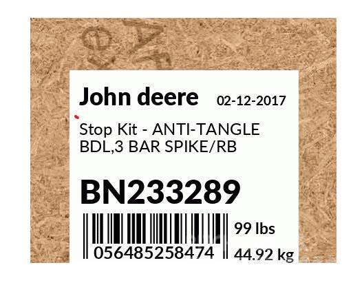 John Deere New Anti-Tangle kit for 2310 Sonstige Bodenbearbeitung