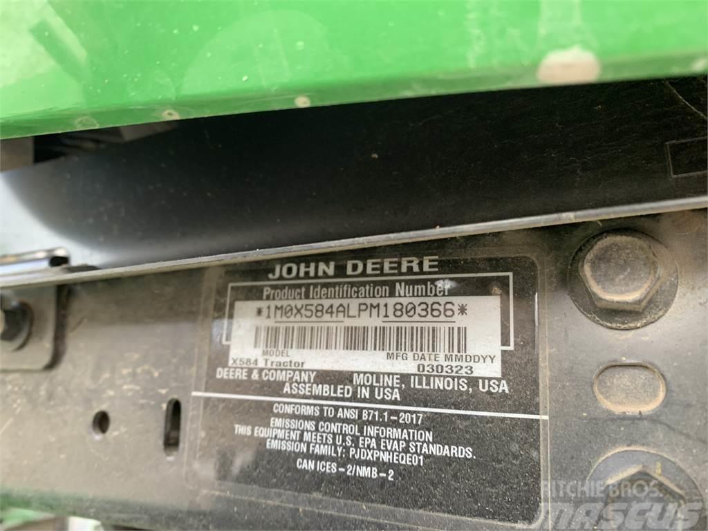 John Deere X584 Kleintraktoren