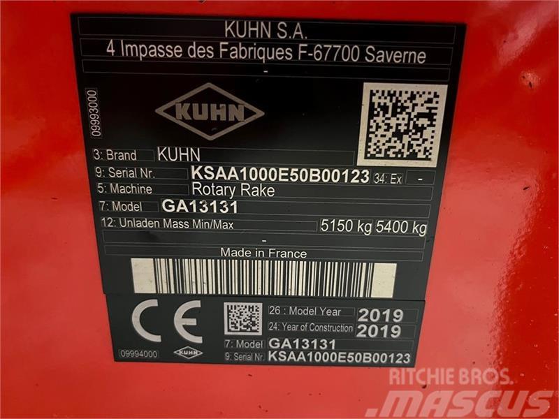 Kuhn GA 13131 Joystick + CCI  ISOBUS skærm Kreiselheuer/-wender