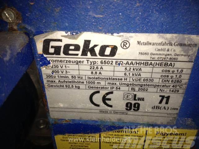  Geko Aggregat 6502 5 kVA Diesel Generatoren