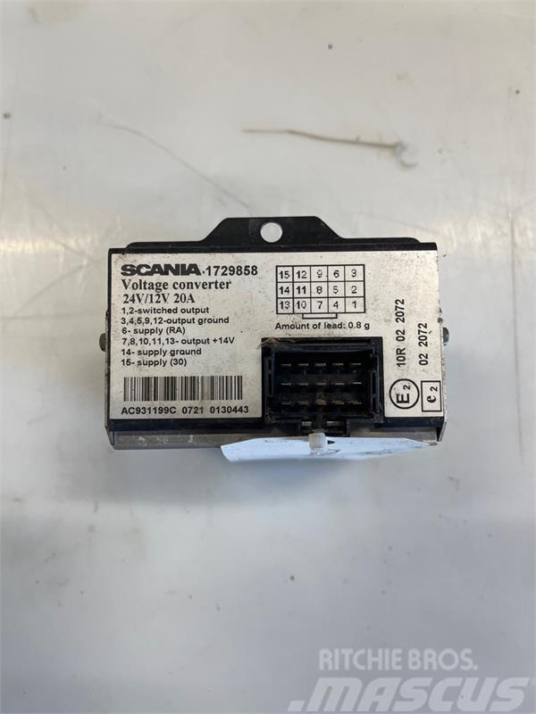 Scania SCANIA 1729858 VOLTAGE CONVERTER Elektronik
