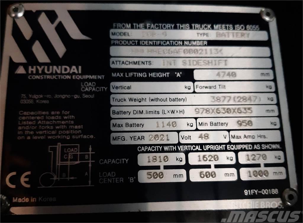 Hyundai 20B-9 TS470 Elektrostapler