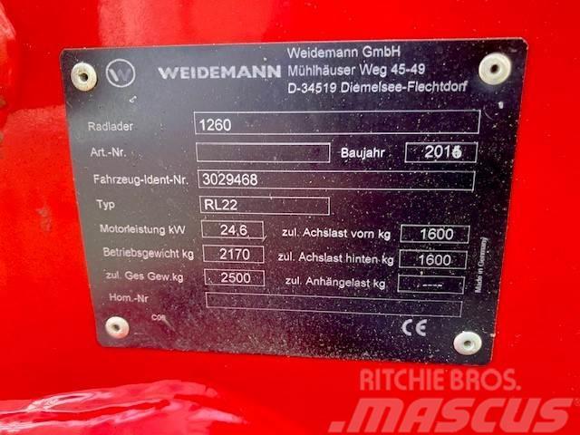 Weidemann 1260 Shovel Andere Landmaschinen