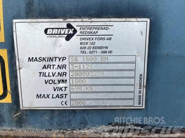 Drivex SS 1800 BM Andere Landmaschinen