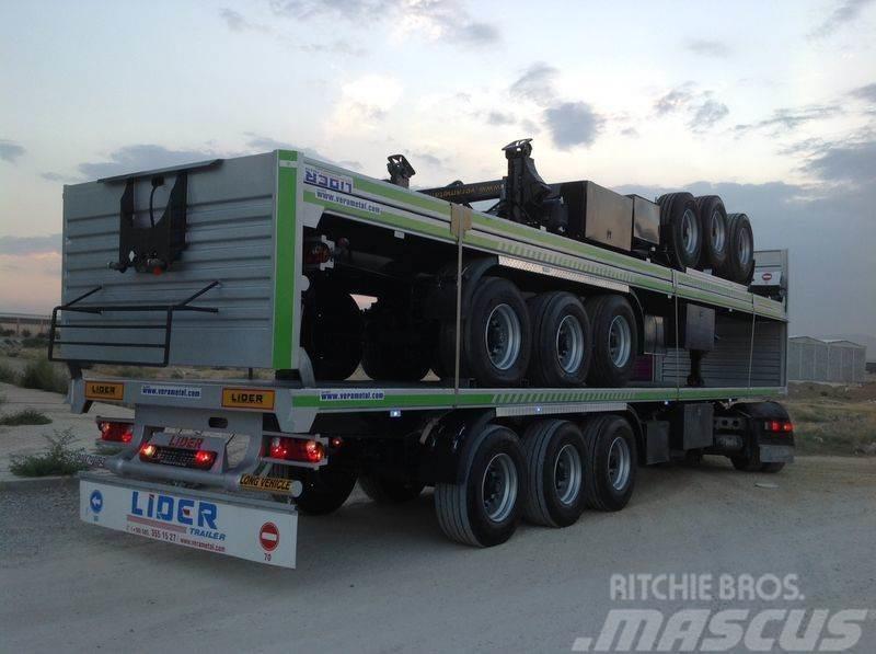 Lider 2022 YEAR NEW 40' 20' 30' container transport trai Chassis