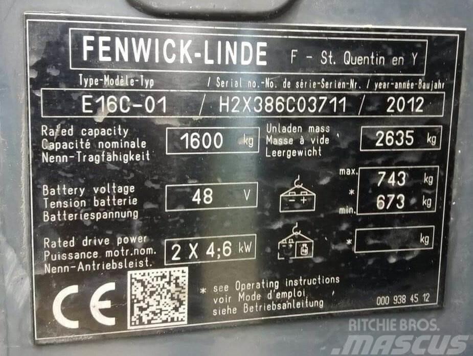 Fenwick E16C-01 Andere Gabelstapler