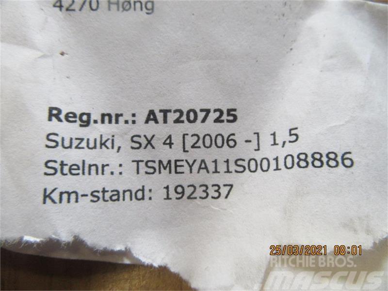  - - -  4 Komplet hjul for Suzuki SX4 Andere Zubehörteile