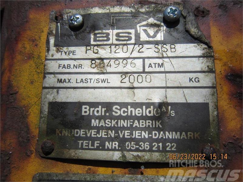  - - -  BSV PG 120/2 Gaffelløfter Dieselstapler