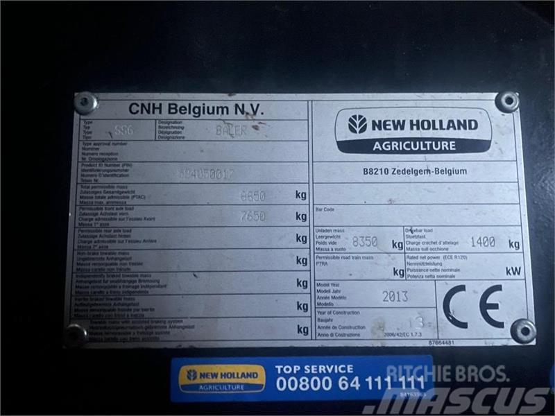 New Holland BB 1290 RC Quaderpressen