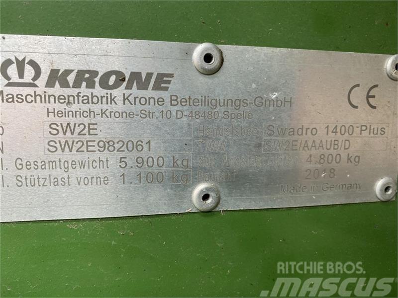 Krone Swadro 1400 plus Kreiselheuer/-wender
