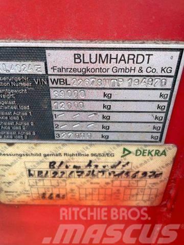 Blumhardt Tankchassie SLA 40.24 Tieflader-Auflieger