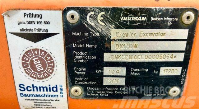 Doosan DX 170W Mobilbagger