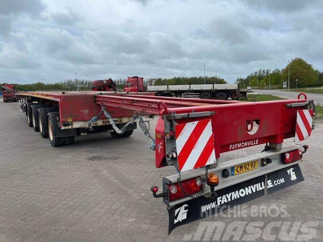 Faymonville 55 m long wing trailer Autotransportauflieger