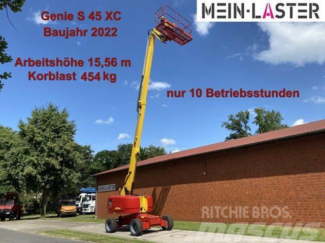 Genie S 45X 16 m max. 454 kg Korblast * Deutz Diesel Gelenkteleskoparbeitsbühnen