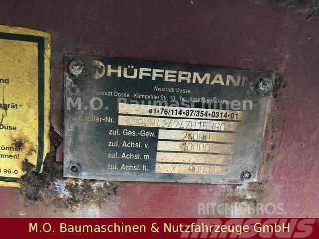 Hüffermann HMA 24.24 / Muldenanhänger / 24t Containeranhänger