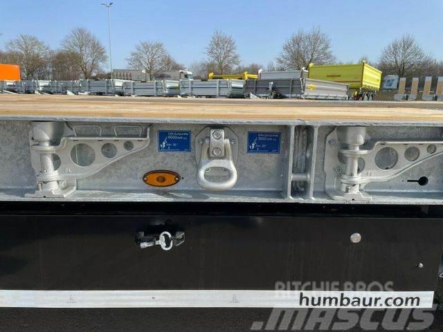 Humbaur 3-A-Tieflader Luftgef/3mPaket/Hydraulik/Verzinkt Tieflader