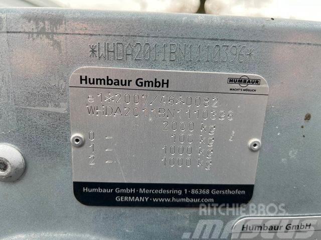 Humbaur FTK204020, Standort: FR/Corcelles Autotransportanhänger