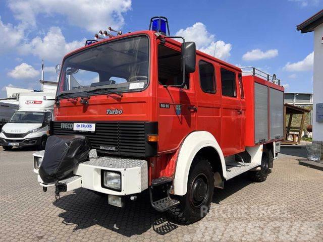 Iveco 75-16 AW 4x4 LF8 Feuerwehr Standheizung 9 Sitze Andere Transporter