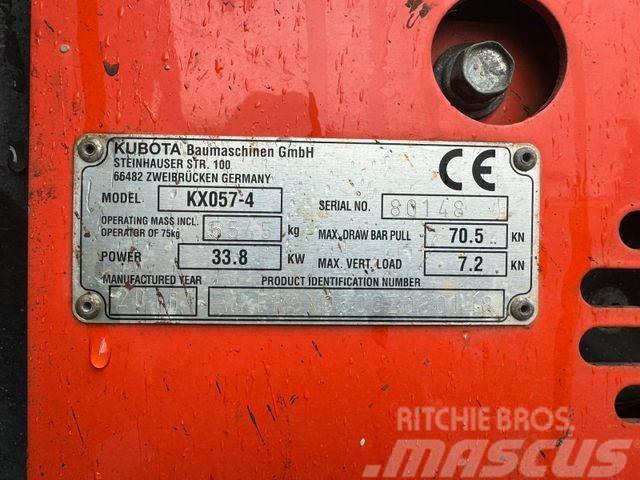 Kubota KX 57-4 mit MS 03 Variolock Schnellwechsler Minibagger < 7t