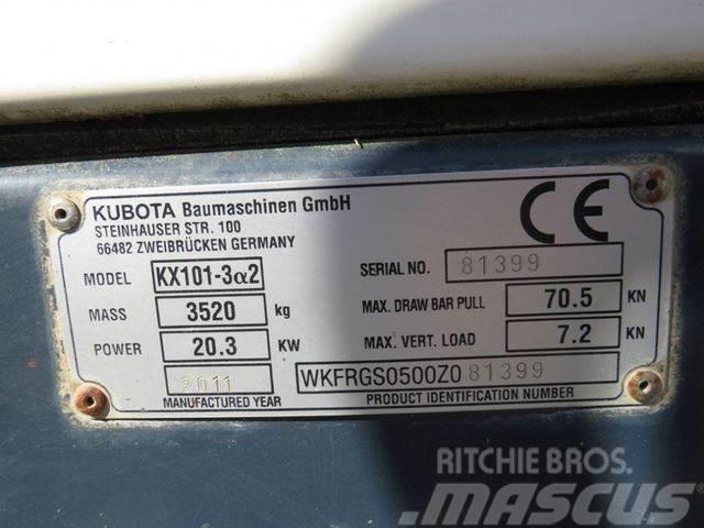 Kubota Minibagger KX 101-3 Minibagger Minibagger < 7t