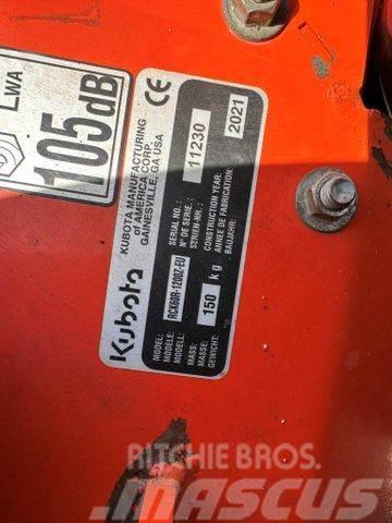 Kubota mower with rotation in place ZD 1211R vin 415 Reitermäher