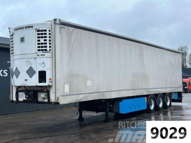 Lecitrailer Carfrime Thermoplane,Liftachse.ThermoKing Curtainsiderauflieger