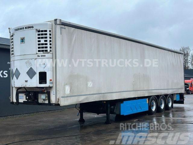 Lecitrailer Carfrime Thermoplane,Liftachse.ThermoKing Curtainsiderauflieger