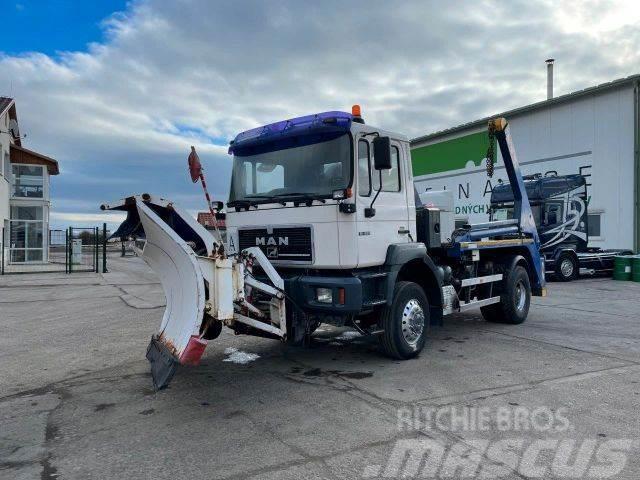 MAN 19.293 4X4 snowplow, for containers vin 491 Andere Fahrzeuge