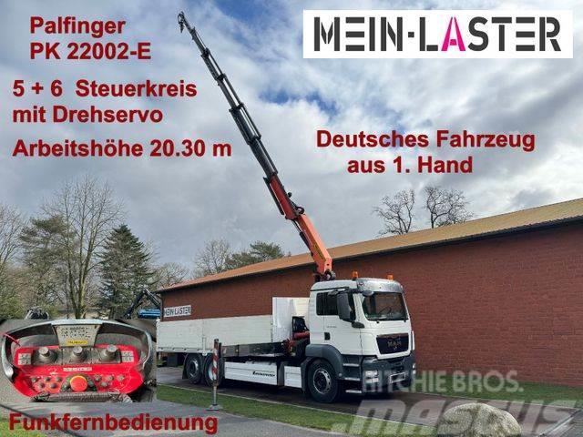 MAN TGS 26.400 PK 22002-E 20 m- 5.550kg + Drehservo Kranwagen