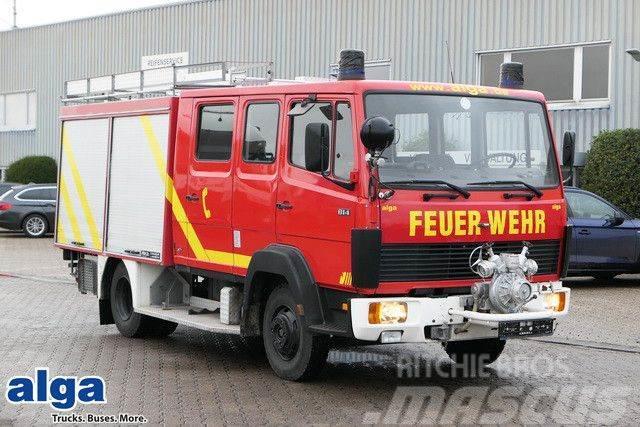 Mercedes-Benz 814 F 4x2, Pumpe, DOKA, Feuerwehr, 26tkm Andere Transporter