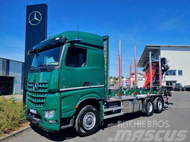 Mercedes-Benz Arocs 2751 L 6x2 (6x4) HAD + Kran: Epsilon M12Z Holztransporter