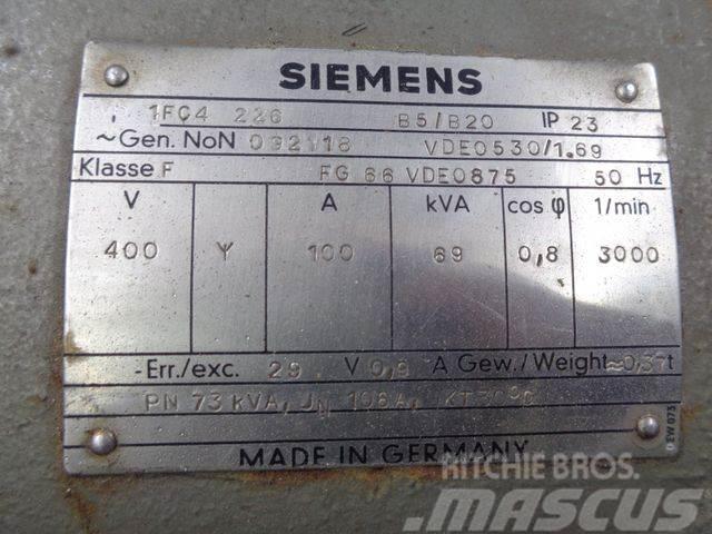  Notstromaggregat 68 KVA MWM Mercedes / Siemens Diesel Generatoren