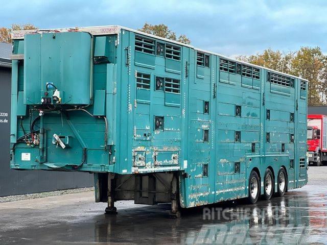 Pezzaioli 3.Stock Cattle-Cruiser Hals+Tiefbett Typ2 Viehtransportauflieger