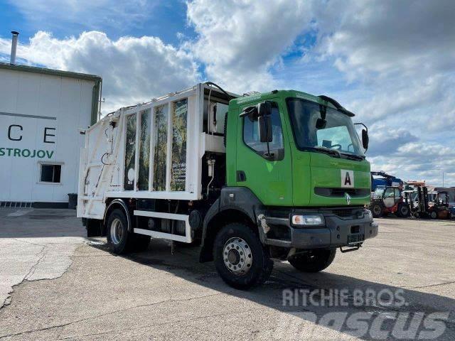 Renault KERAX 260.19 4X4 garbage truck E3 vin 058 Müllwagen