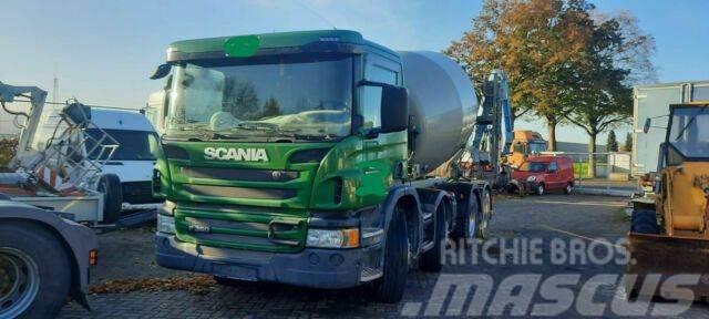Scania 2x P360 Betonmischer 8x4 Blatt/Blatt E6 Betonmischer