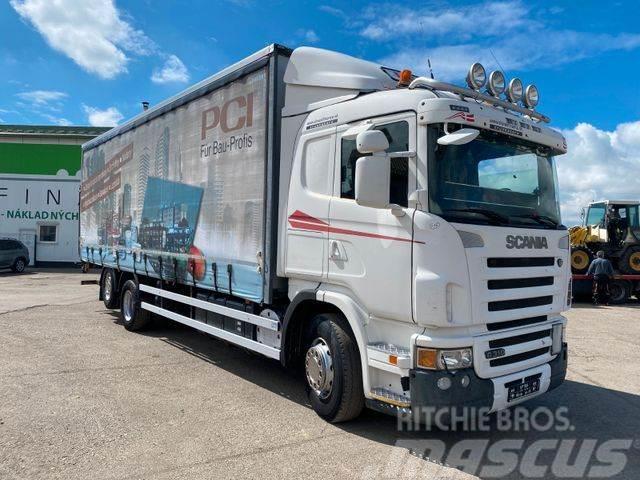 Scania G 310 automatic with plane 6x2 EURO 4 vin 687 Pritsche & Plane