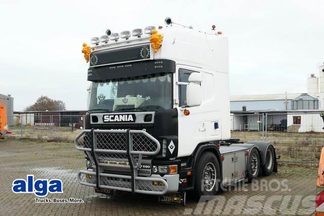 Scania R 164 6x2, V8, Hydraulik, ADR, Klima,Lampenbügel Sattelzugmaschinen