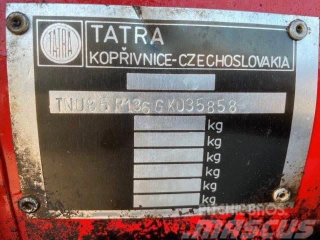 Tatra 815 6x6 stainless tank-drinking water 11m3,858 Saug- und Druckwagen