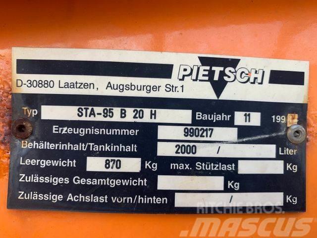 Unimog Pietsch Salzstreuer STA95-B Unimog Bandstreuer Kommunal-Sonderfahrzeuge