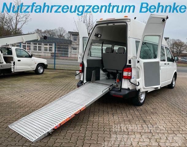 Volkswagen T5 Kombi/ 8 Sitze/ AC/ AMF Rollstuhlrampe PKWs