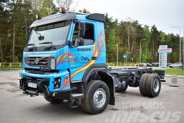 Volvo FMX 410 4x4 CHASSIS EURO 5 OFFRAOD CAMPER Wechselfahrgestell