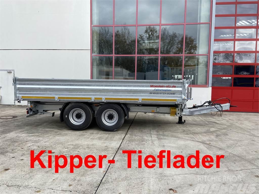 Möslein TTD 14 5,70 m 14 t Tandem- Kipper Tieflader 5,70 Kipper
